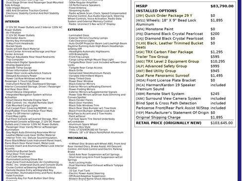 Used 2022 RAM 1500 TRX w/ TRX Level 2 Equipment Group image 2