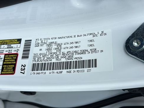 New 2026 Toyota Tacoma SR5 image 35