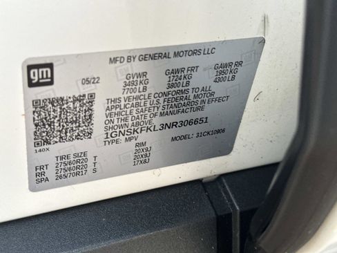 Certified 2022 Chevrolet Suburban Premier image 21