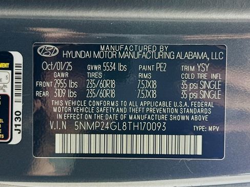 New 2026 Hyundai Santa Fe SEL image 23