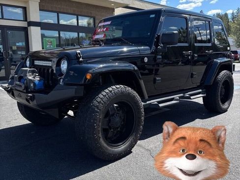 Used 2018 Jeep Wrangler Unlimited Sahara w/ Max Tow Package AWD/4WD image 1