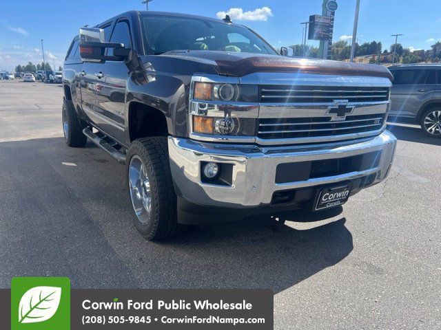 Used 2015 Chevrolet Silverado 2500 LTZ w/ Duramax Plus Package AWD/4WD image 3