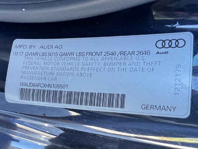 Used 2017 Audi A6 2.0T Premium Plus w/ Premium Plus Package FWD image 37