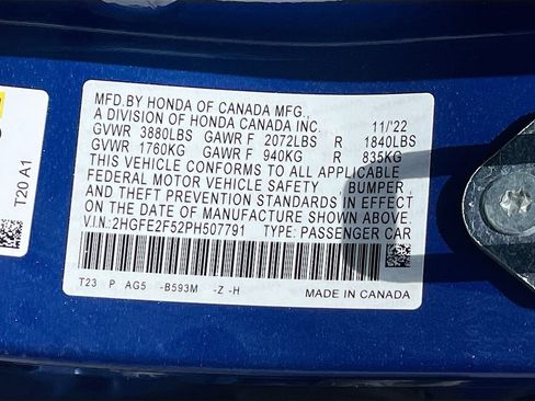 Used 2023 Honda Civic Sport image 29