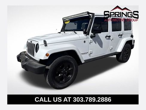 Used 2015 Jeep Wrangler Unlimited Sahara AWD/4WD image 1