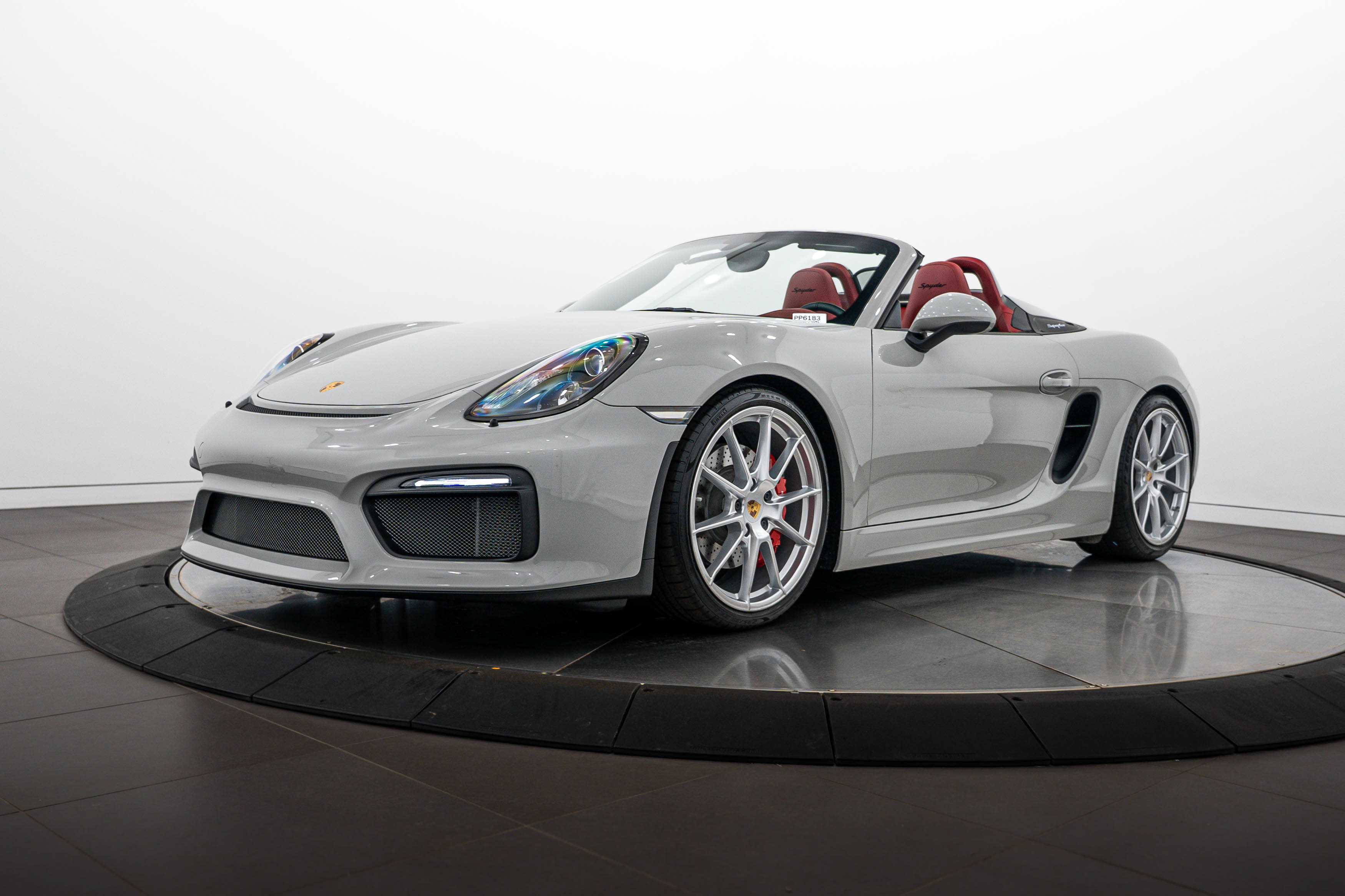 Certified 2016 Porsche Boxster Spyder RWD image 1