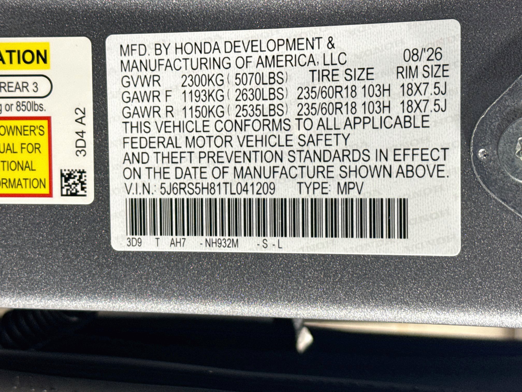 New 2026 Honda CR-V Sport-L image 38