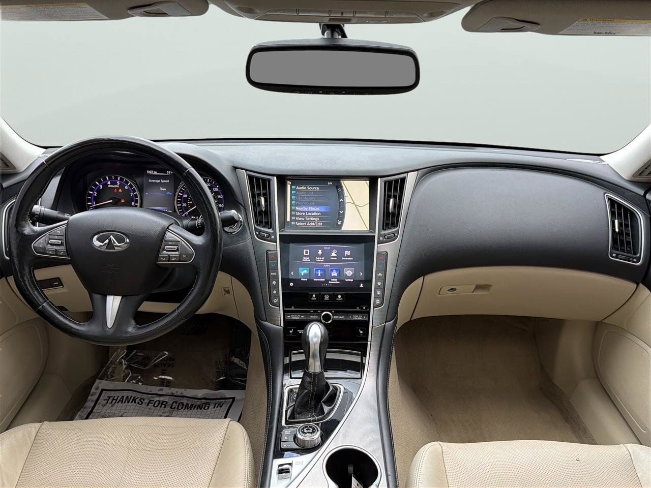 Used 2014 INFINITI Q50 Premium w/ Navigation Package AWD/4WD image 18