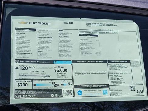 New 2027 Chevrolet Bolt LT w/ Comfort Package FWD image 17