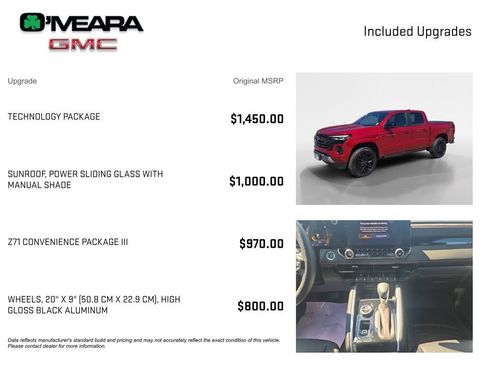 Used 2025 Chevrolet Colorado Z71 w/ Technology Package AWD/4WD image 4
