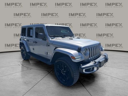 Used 2021 Jeep Wrangler Unlimited Sahara 4xe w/ Cold Weather Group image 7