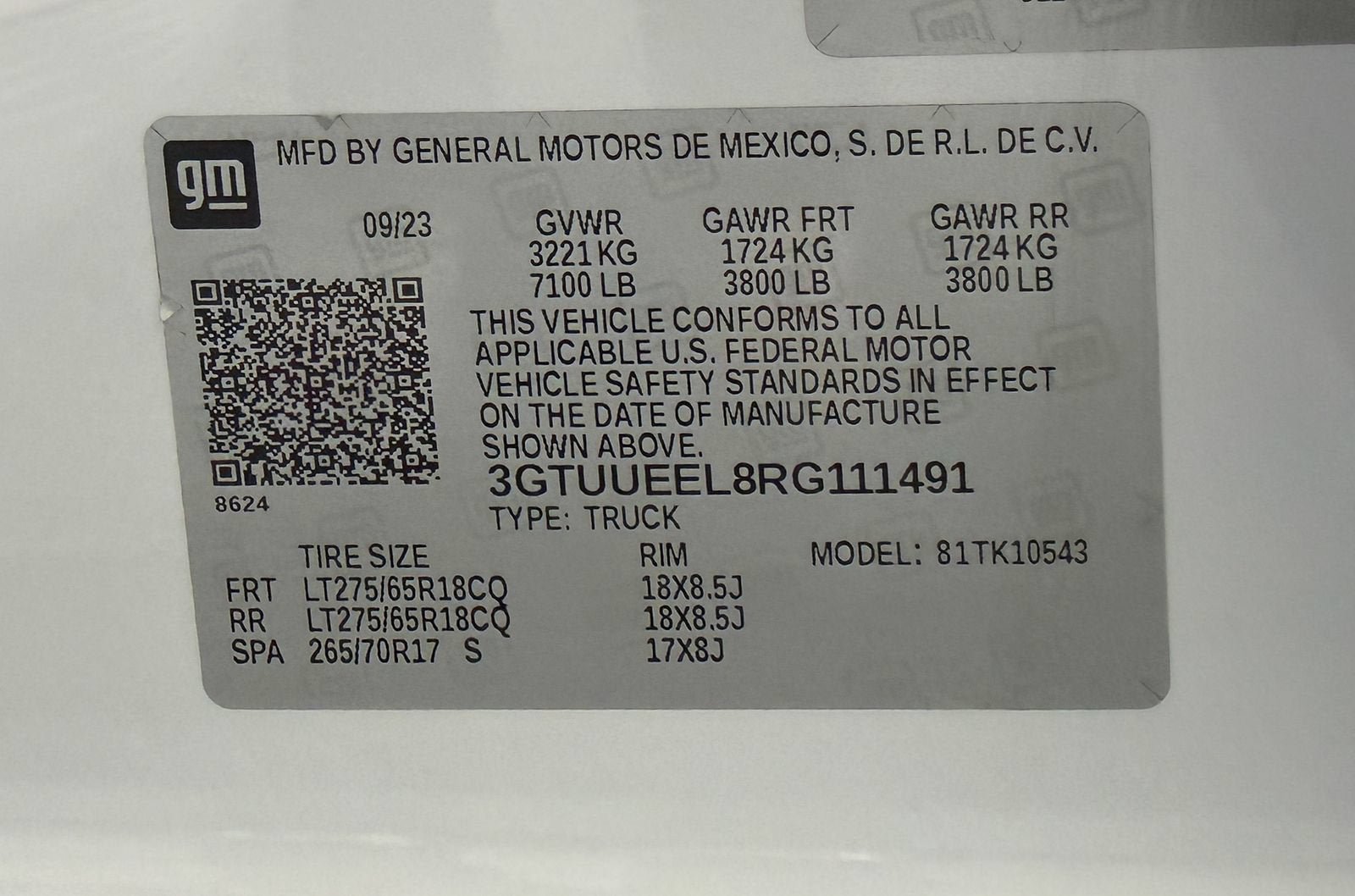 Certified 2024 GMC Sierra 1500 AT4 w/ AT4 Premium Package AWD/4WD image 14