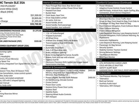 Used 2023 GMC Terrain SLE w/ Driver Convenience Package image 4