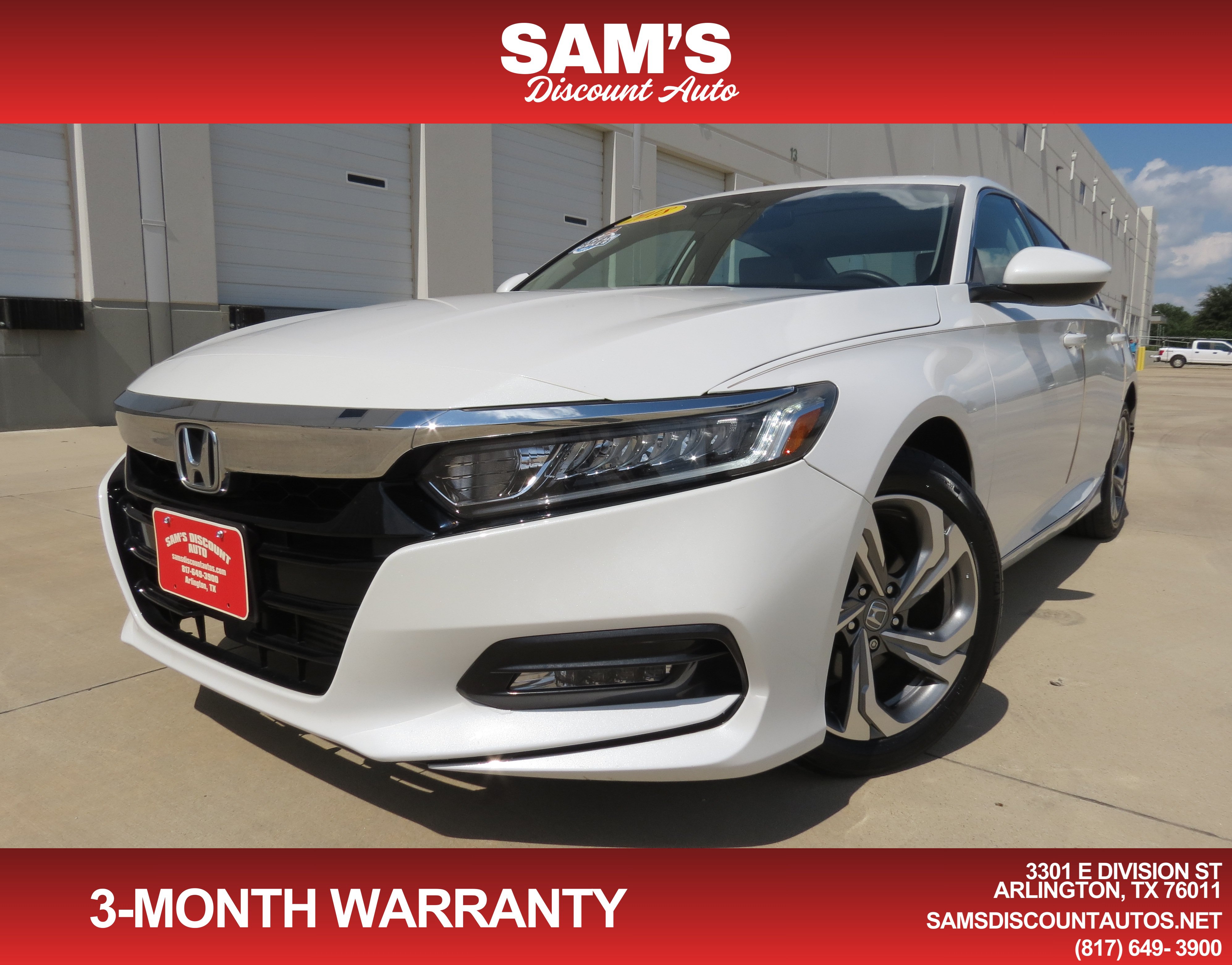 Used 2018 Honda Accord EX image 1
