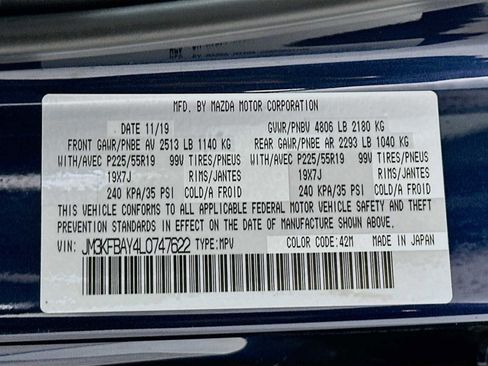 Used 2020 MAZDA CX-5 Grand Touring Reserve image 30