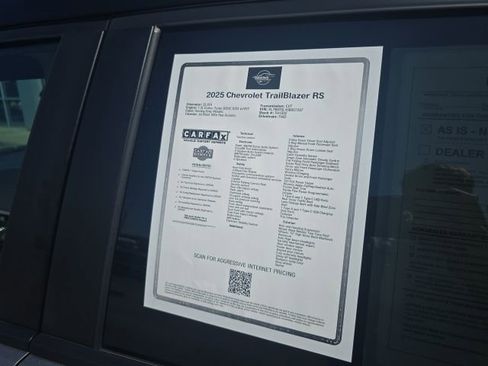 Used 2025 Chevrolet TrailBlazer RS w/ Convenience Package image 49