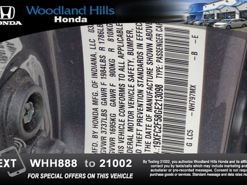 Used 2016 Honda Civic LX image 26