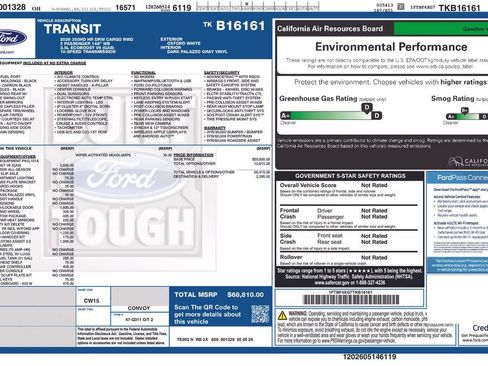 New 2026 Ford Transit 350 148 High Roof Extended DRW RWD image 5