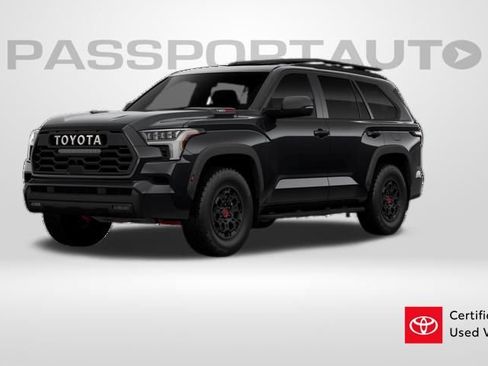Certified 2025 Toyota Sequoia TRD Pro w/ Tow Technology Package AWD/4WD image 1