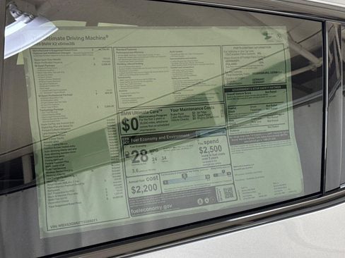 New 2026 BMW X2 xDrive28i w/ Technology Package image 30