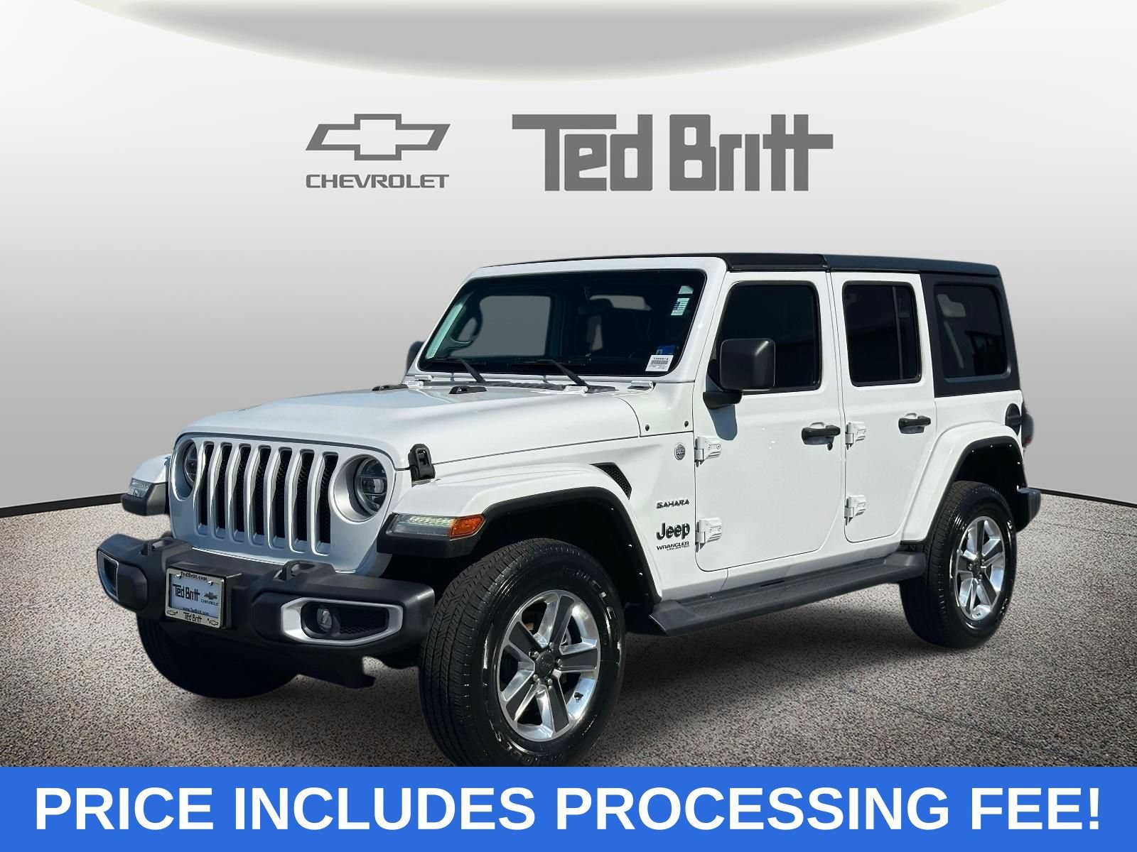 Used 2021 Jeep Wrangler Unlimited Sahara w/ LED Lighting Group AWD/4WD image 1
