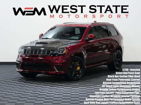 Used 2018 Jeep Grand Cherokee Trackhawk AWD/4WD image 1