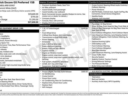 Certified 2024 Buick Encore GX Preferred FWD image 6