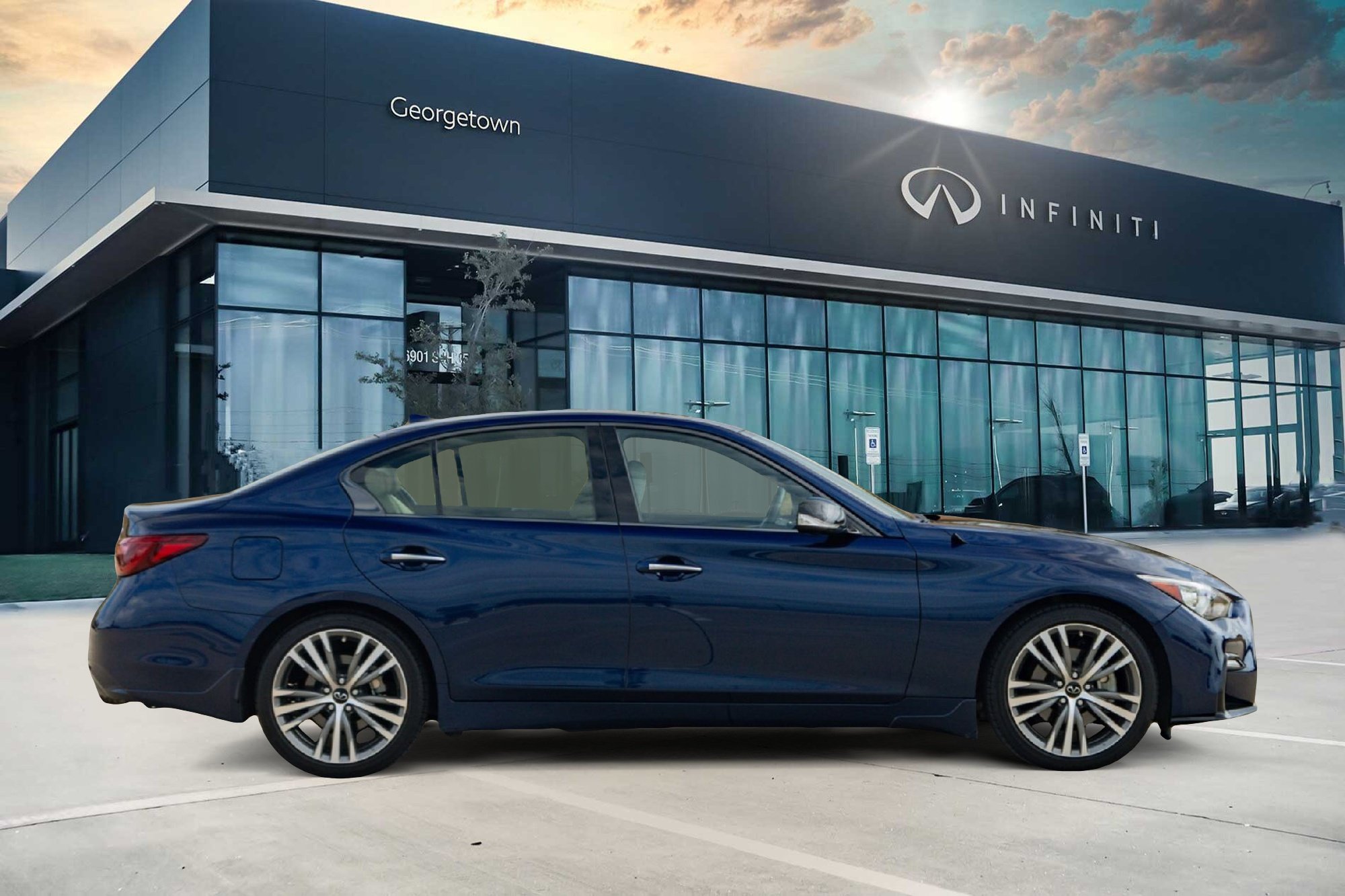 Certified 2023 INFINITI Q50 Sensory RWD image 4
