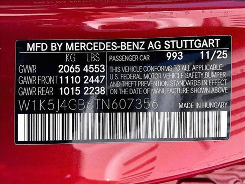 New 2026 Mercedes-Benz CLA 250 CLA 250 image 15