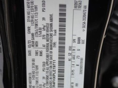 Used 2023 Ford Ranger Lariat w/ Tremor Off-Road Package image 38