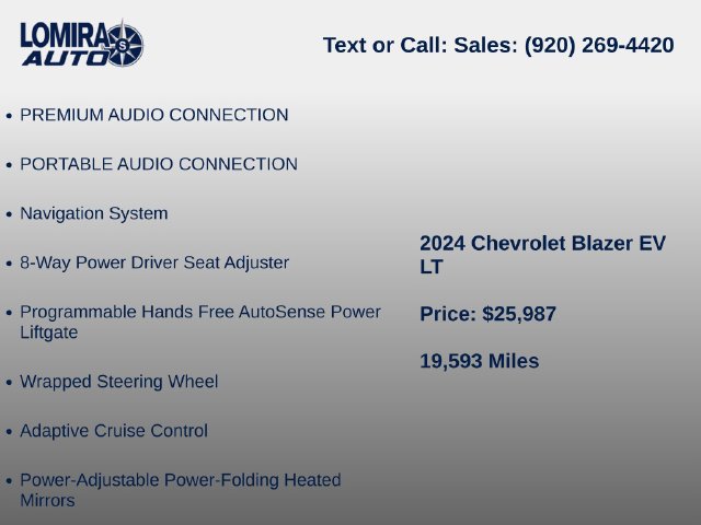 Used 2024 Chevrolet Blazer EV LT AWD/4WD image 11