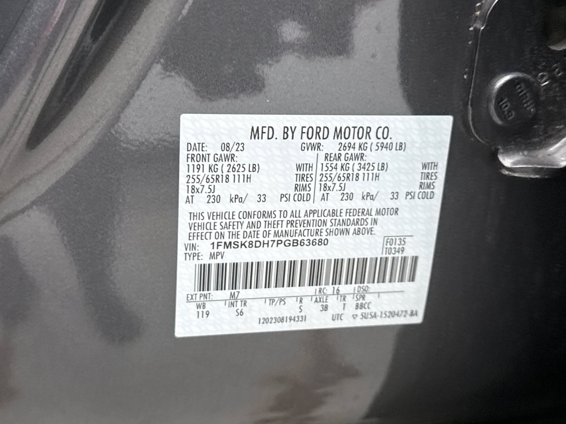 Used 2023 Ford Explorer XLT w/ Equipment Group 202A AWD/4WD image 26