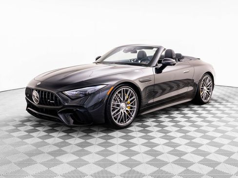 Used 2022 Mercedes-Benz SL 63 AMG 4MATIC w/ Driver Assistance Package image 1