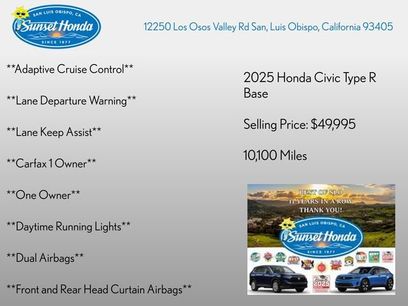 Used 2025 Honda Civic Type R