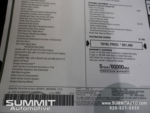 New 2026 Jeep Grand Cherokee Limited image 36