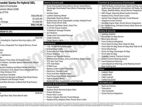 Certified 2026 Hyundai Santa Fe SEL image 10