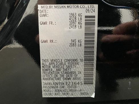Certified 2025 Nissan Altima 2.5 SV FWD image 59