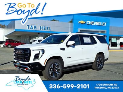 New 2025 GMC Yukon AT4