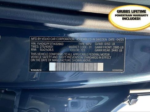 New 2026 Volvo XC90 B6 Ultra w/ Protection Package AWD/4WD image 19