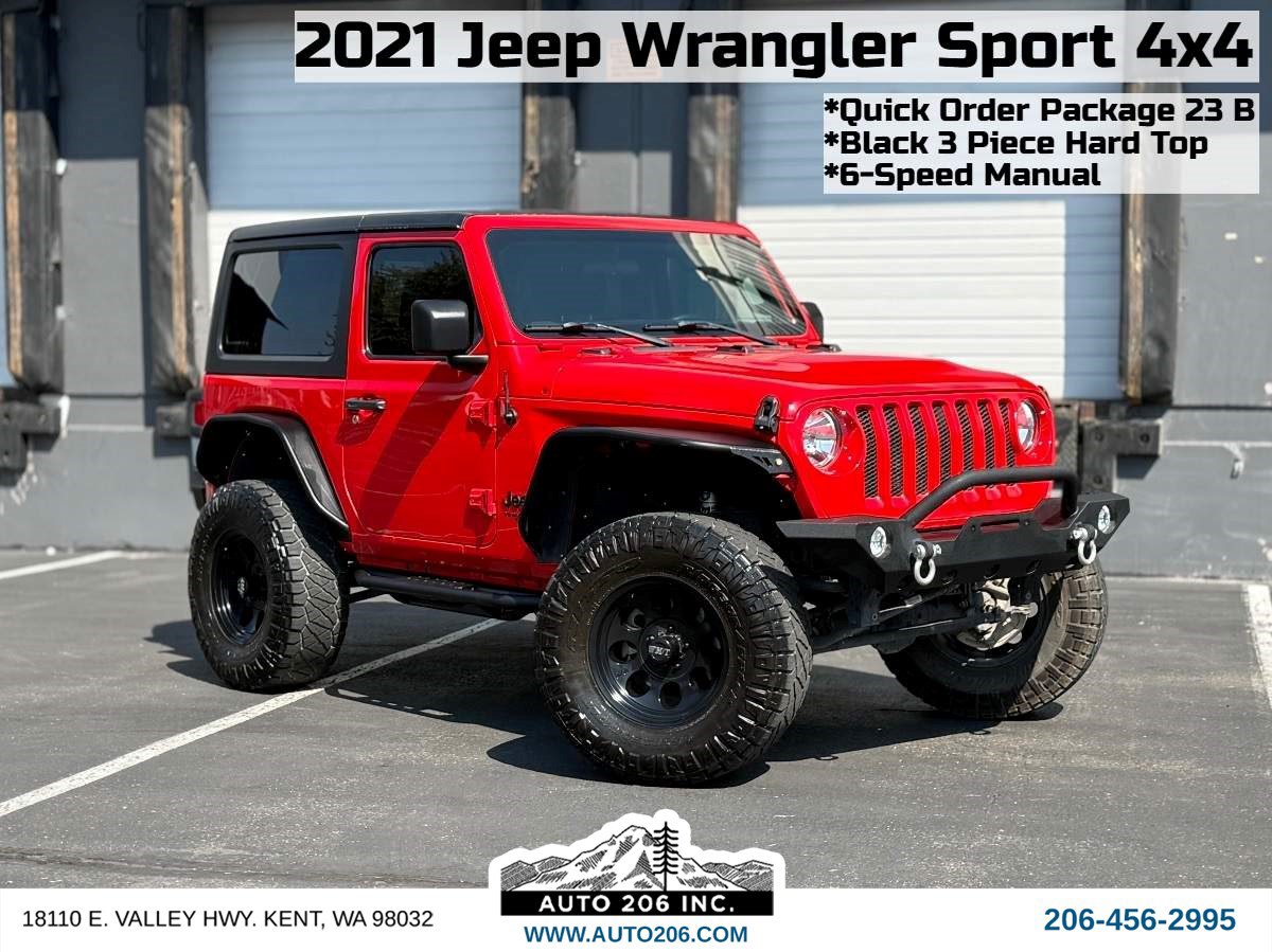 Used 2021 Jeep Wrangler Sport AWD/4WD image 1