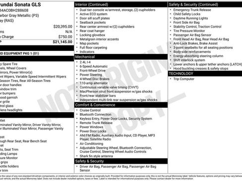 Used 2011 Hyundai Sonata GLS FWD image 6