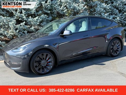 Used 2024 Tesla Model Y Performance AWD/4WD image 1