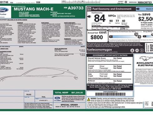 Used 2022 Ford Mustang Mach-E GT AWD/4WD image 45