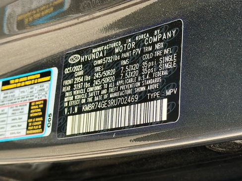 Used 2024 Hyundai Palisade Calligraphy image 45