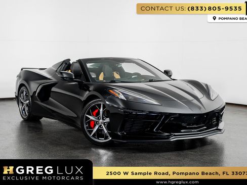 Used 2021 Chevrolet Corvette Stingray Preferred Conv w/ 2LT image 1