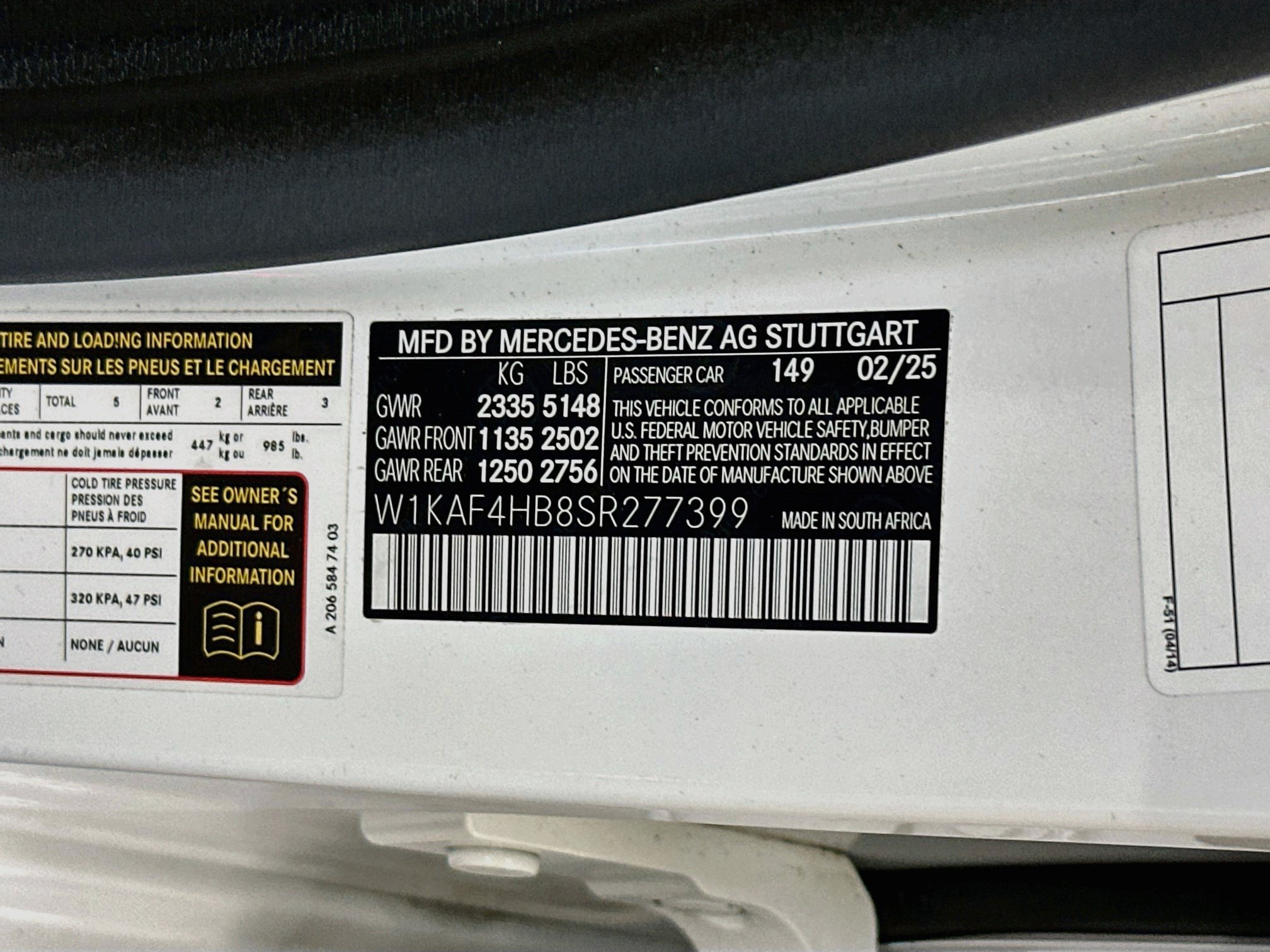Used 2025 Mercedes-Benz C 300 4MATIC Sedan image 12