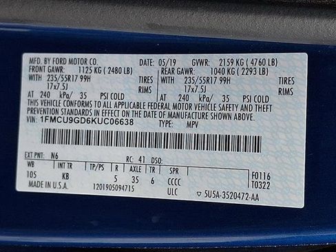 Used 2019 Ford Escape SE AWD/4WD image 27