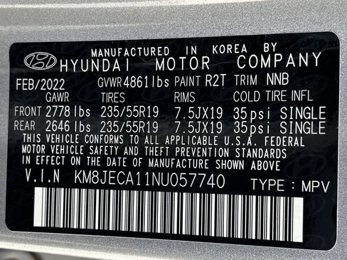 Used 2022 Hyundai Tucson Limited AWD/4WD image 38