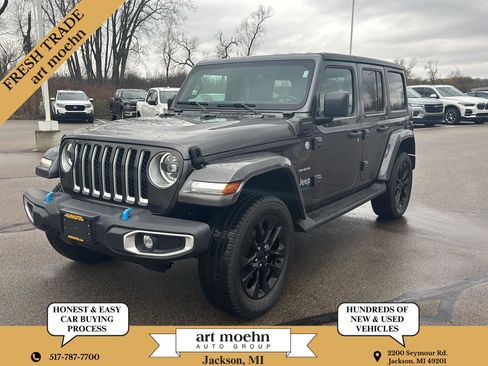 Used 2023 Jeep Wrangler Sahara w/ Cold Weather Group image 1