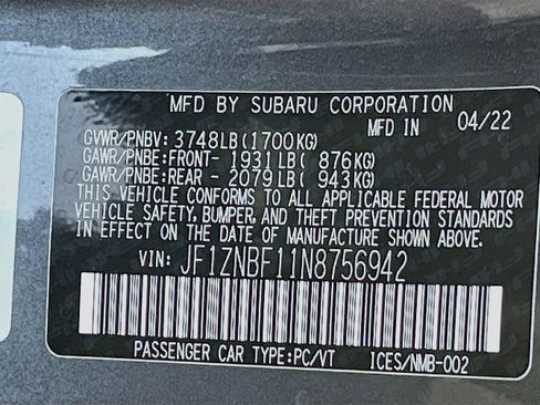 Used 2022 Toyota GR86 Premium w/ ALL Weather Mat Package (TMS) RWD image 30